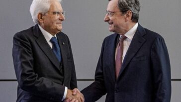 mattarella e draghi