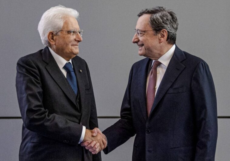 mattarella e draghi